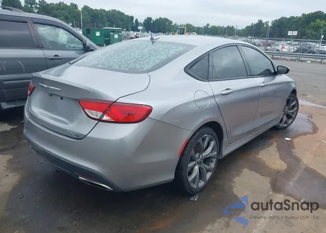2015 Chrysler 200 S из США, поврежденный, VIN 1C3CCCBB9FN537938